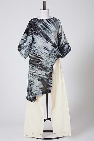 Black & White Tunic Set by Nineteen89 By Divya Bagri