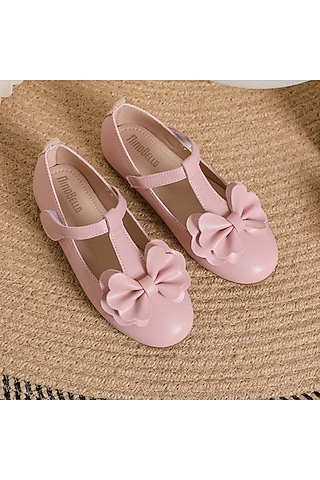 Pink PU Bellies For Girls by Ninobello