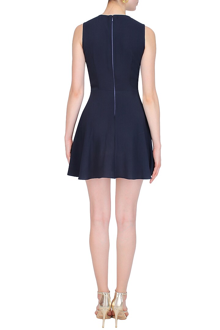 Navy valentine skater dress available only at Pernia's Pop Up Shop.