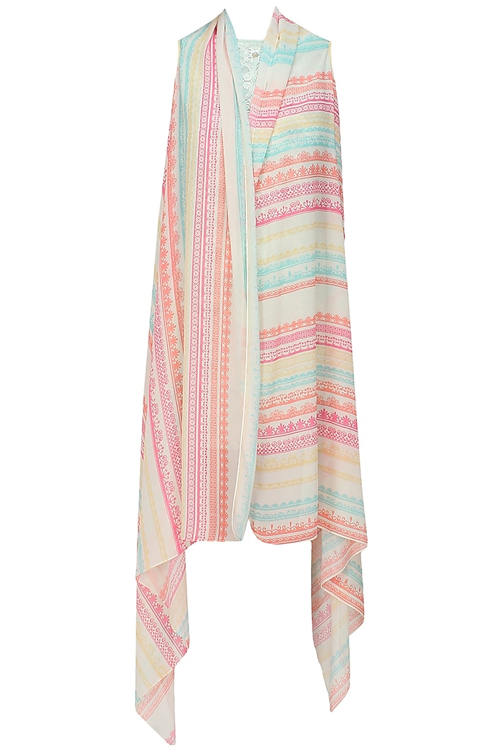 Pink printed wrap jacket available only at Pernia's Pop Up Shop.