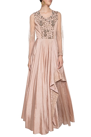 Coco embroidered gown by Shikha and Nitika