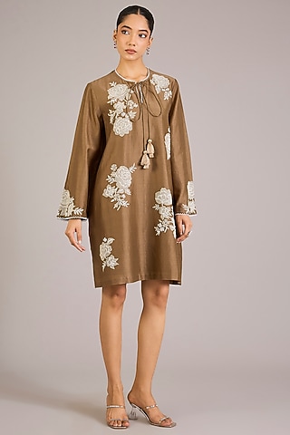 Shop Pure Silk Dresses for Women Online from India's Luxury Designers 2026