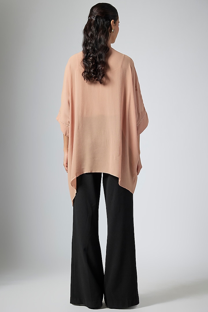 Mocha Brown Amazon Fabric Tunic by Namrata Joshipura at Pernia's Pop Up Shop