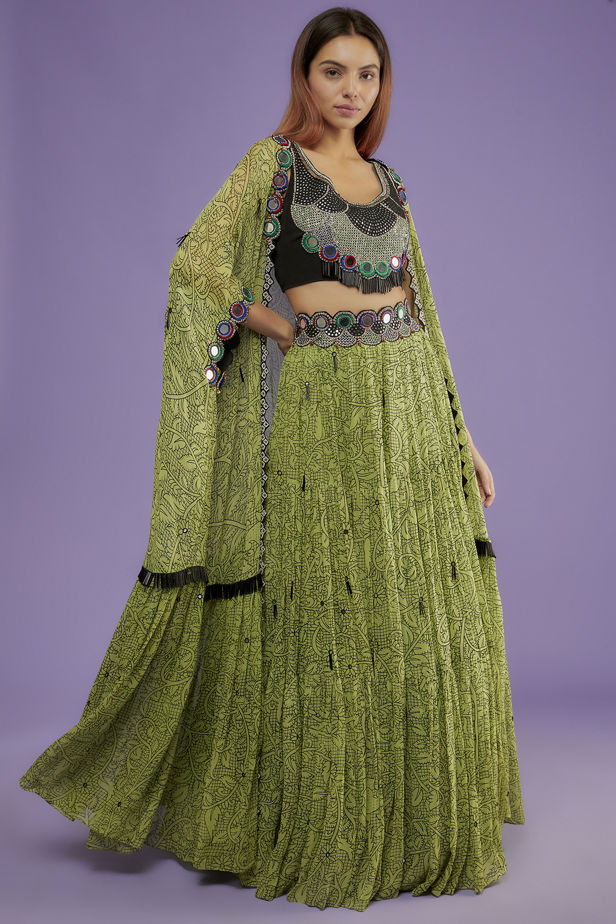punjabi ghagra suit