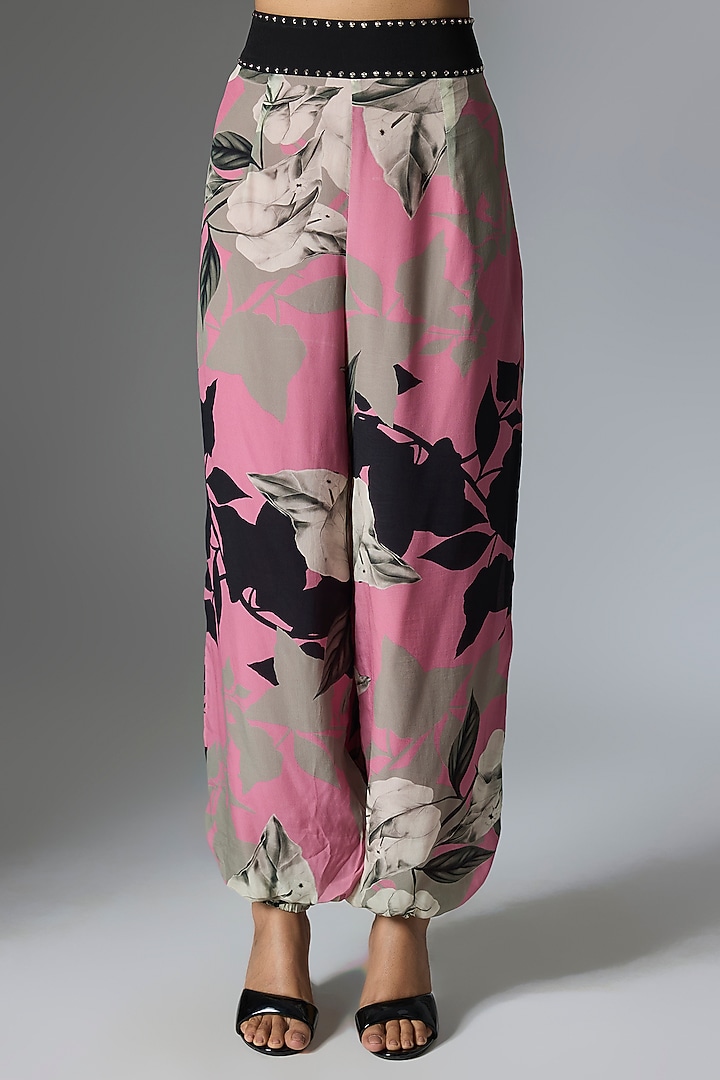 Old Rose Crepe Co-Ord Set by Nupur Kanoi at Pernia's Pop Up Shop