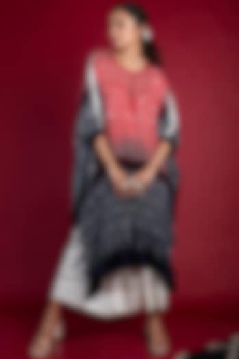 Off-White Silk Skirt Set by Nupur Kanoi at Pernia's Pop Up Shop