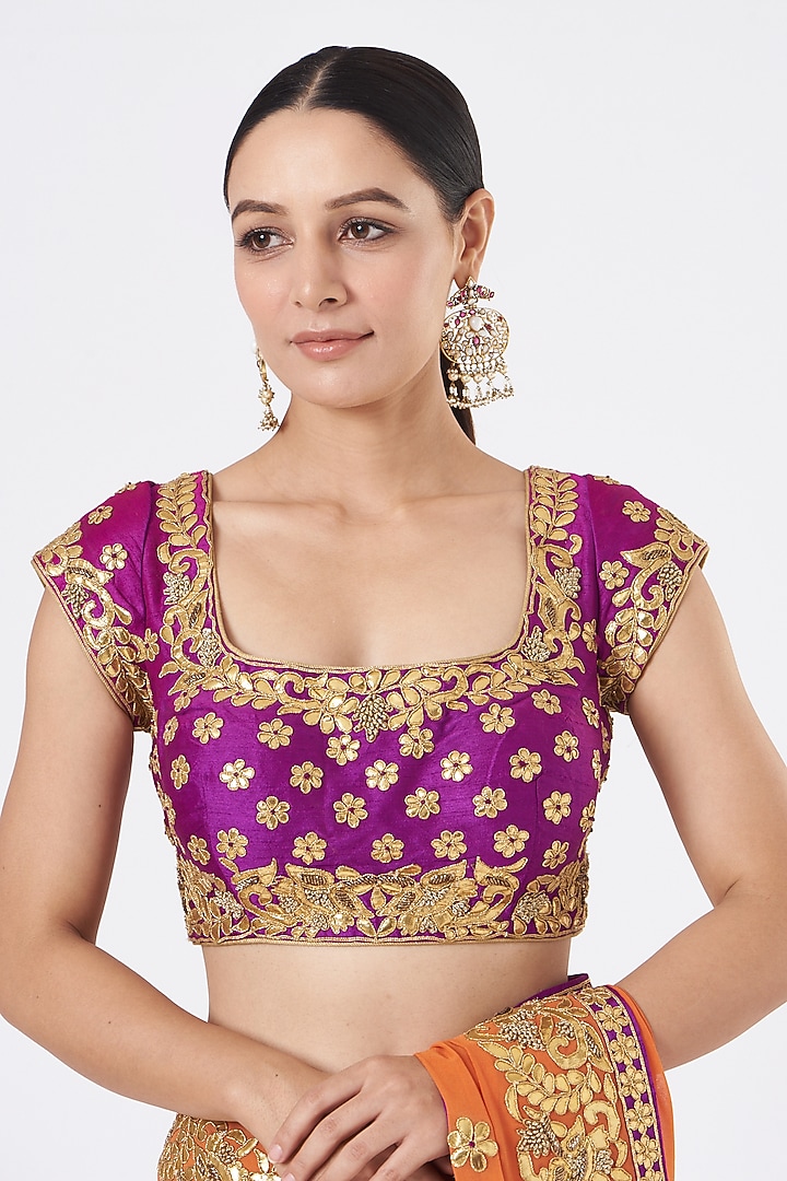 Mango Yellow Georgette Party Wear Saree Set by NITIKA GUJRAL at Pernia's Pop Up Shop