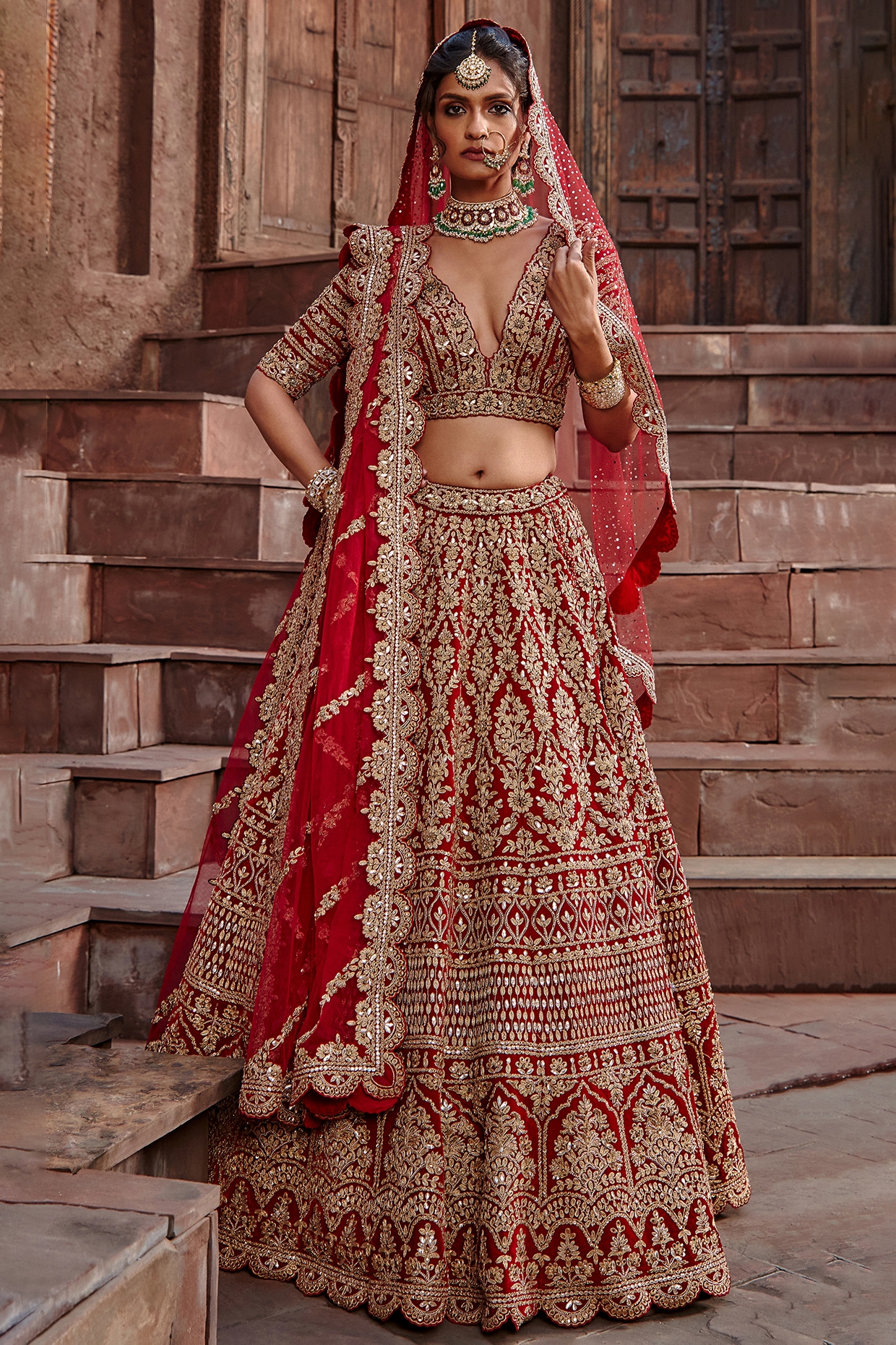 Boutique Style Bridal Sequence Work Lehenga Choli in Red Georgette With  Dupatta Custom Stitching Service in USA, UK, Malaysia, South Africa, Dubai,  Singapore