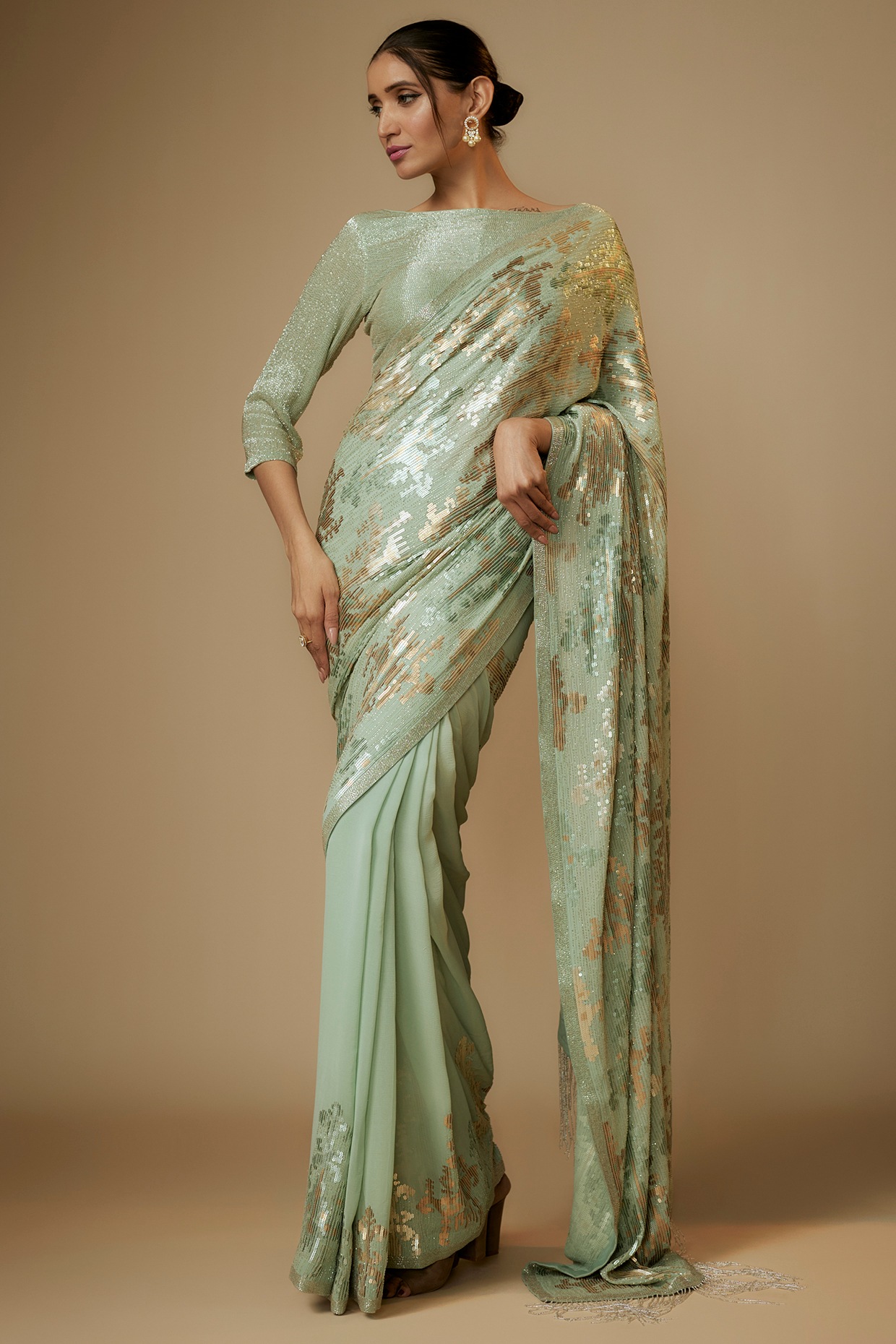 Designer MUNGA KOTA Silk Sarees | Krithi's Fashionista | 8885711369 -  YouTube