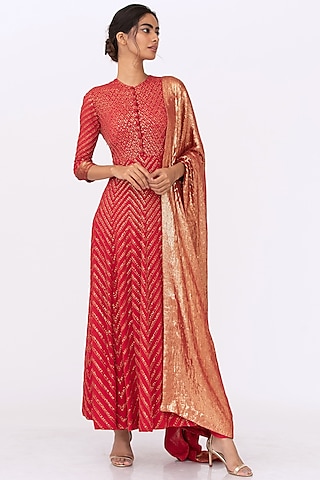 Bandhani Anarkalis Dresses - Buy Latest Collection of Bandhani