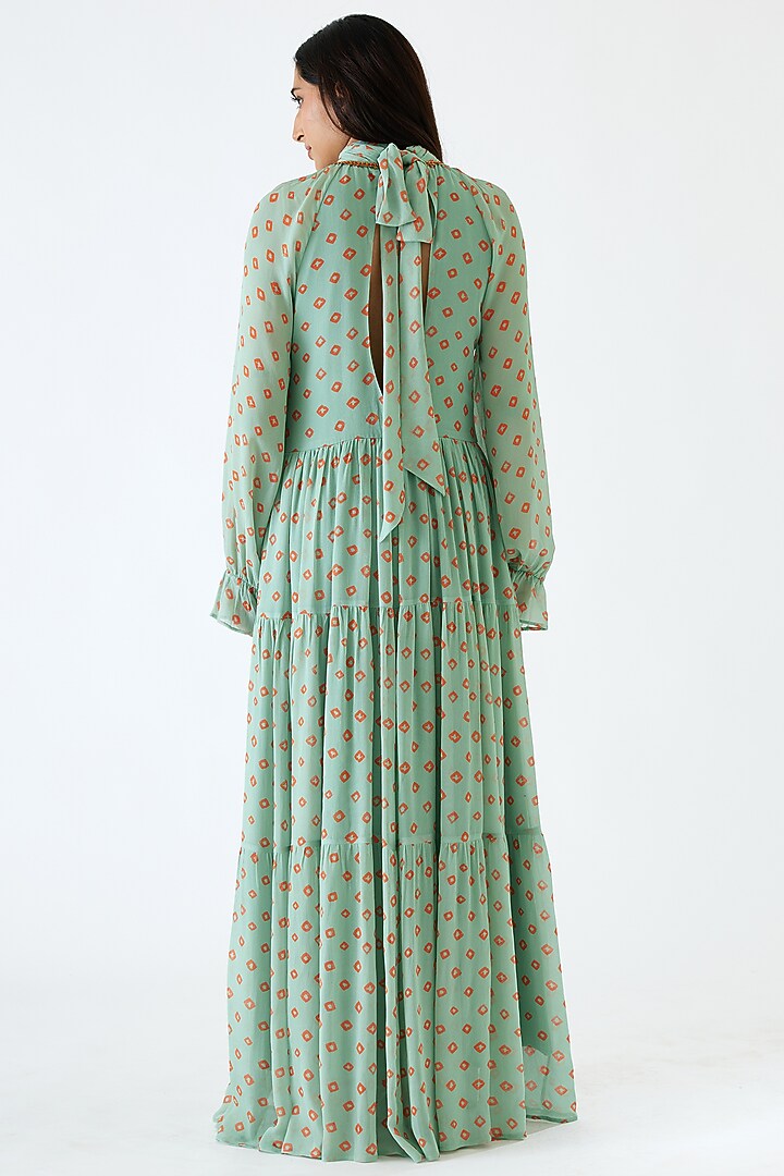 Jade Printed Maxi Vacation Dress by Nikasha at Pernia's Pop Up Shop
