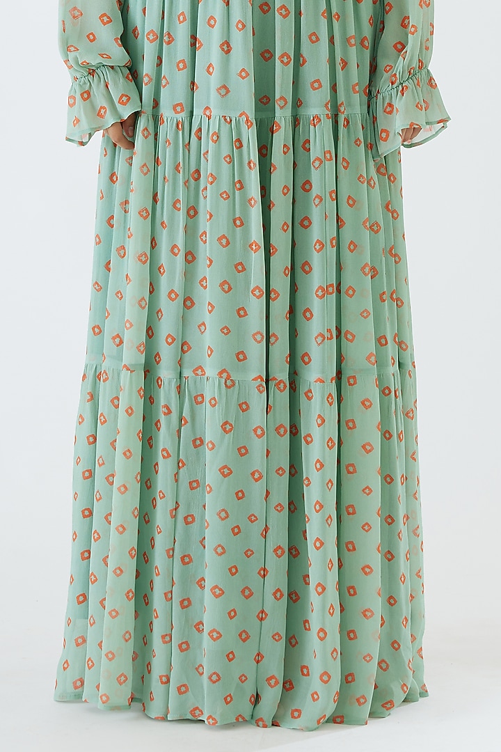 Jade Printed Maxi Vacation Dress by Nikasha at Pernia's Pop Up Shop