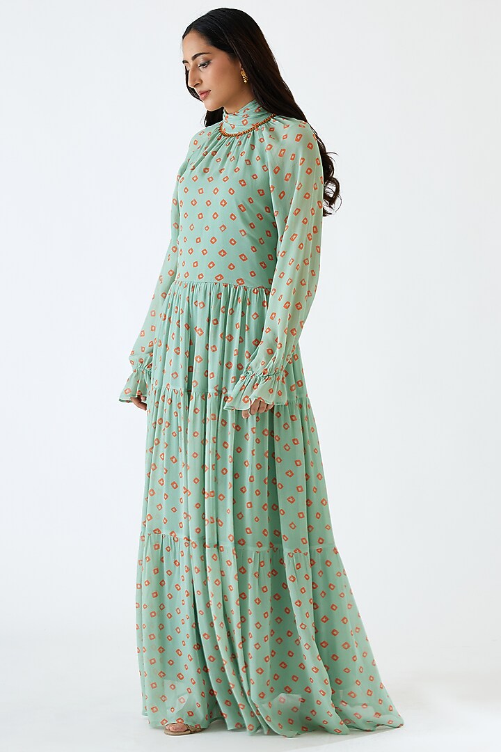 Jade Printed Maxi Vacation Dress by Nikasha at Pernia's Pop Up Shop