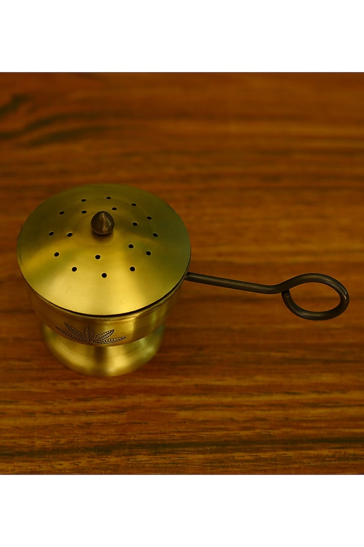 Antique Gold Nakshikathaa Fumer by Nakshikathaa at Pernia's Pop Up Shop