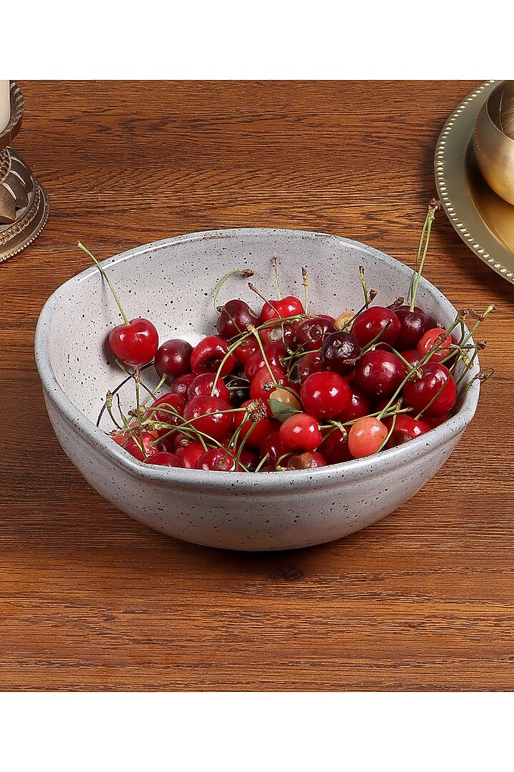 Light Blue Studio Pottery Square Bowl by Nakshikathaa at Pernia's Pop Up Shop