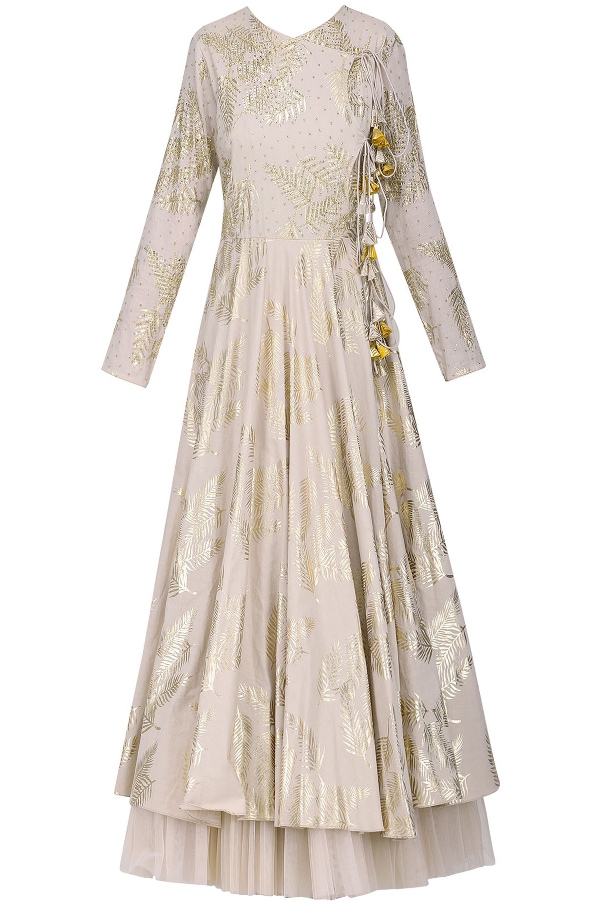 angrakha style anarkali