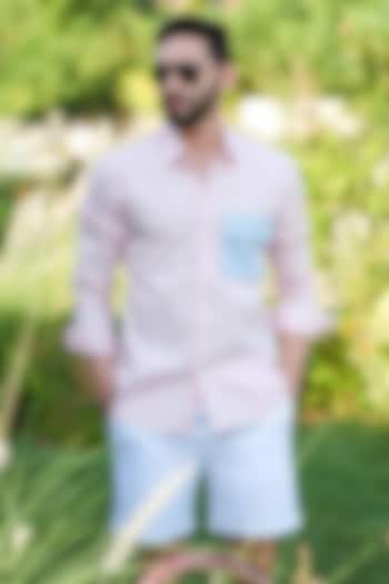 Pink Cotton Shirt by Niloufer by Aasif Ally at Pernia's Pop Up Shop