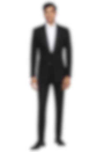 Black Peak Lapel Blazer Set by NOONOO at Pernia's Pop Up Shop