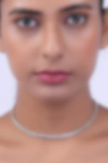 14kt Yellow Gold Finish Diamond Chain Necklace by Nornament at Pernia's Pop Up Shop
