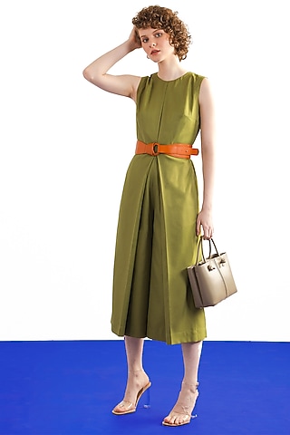 Heena Green Terry Rayon Embellished Jumpsuit by Notebook
