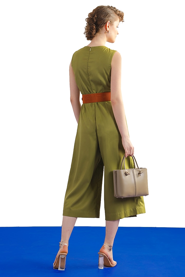 Heena Green Terry Rayon Embellished Jumpsuit by Notebook at Pernia's Pop Up Shop