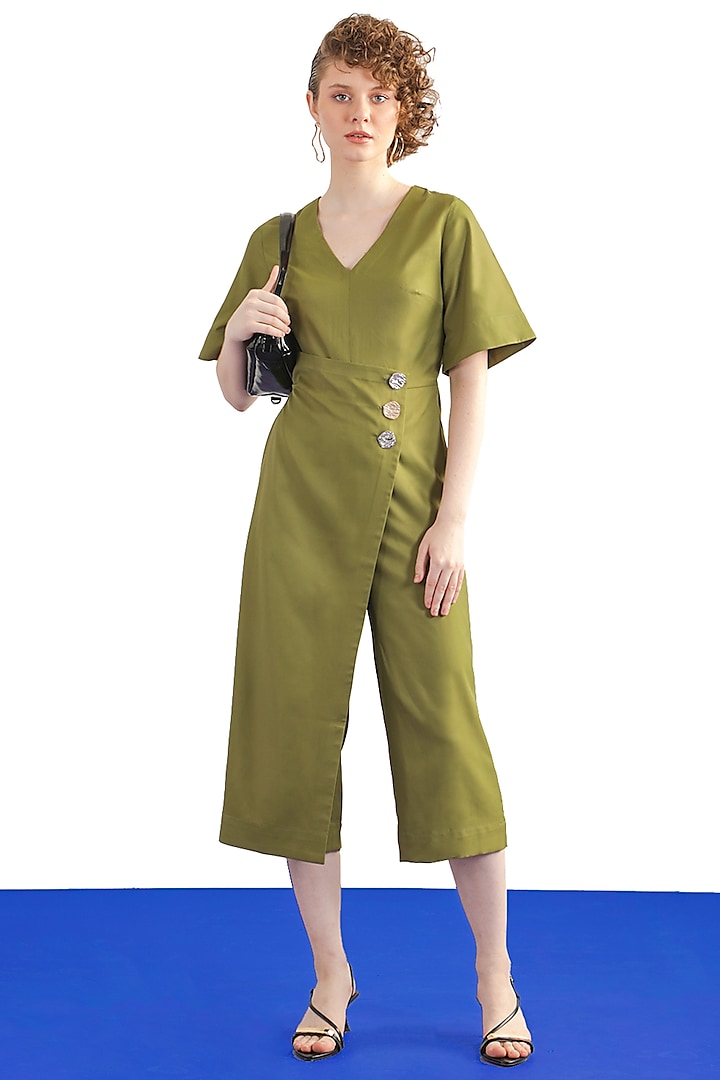 Heena Green Terry Rayon Jumpsuit by Notebook