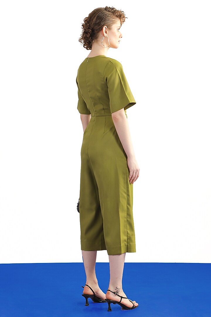 Heena Green Terry Rayon Jumpsuit by Notebook at Pernia's Pop Up Shop