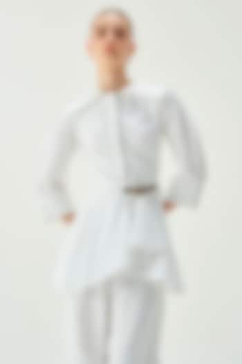 White Cotton Shirt by Notebook at Pernia's Pop Up Shop