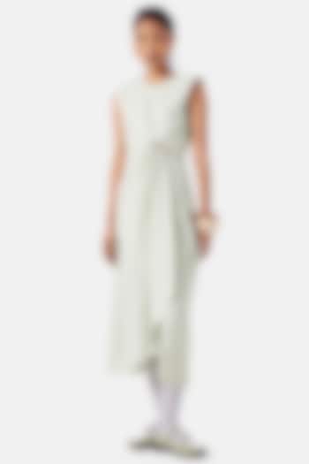 Mint Green Linen Summer Dress by Notebook at Pernia's Pop Up Shop