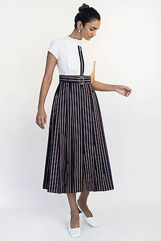 Black & White Shirt Dress by Notebook