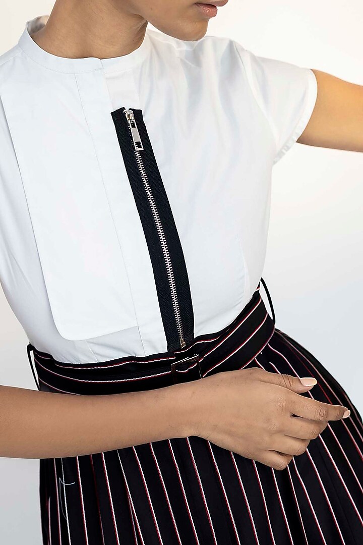 Black & White Shirt Dress by Notebook at Pernia's Pop Up Shop