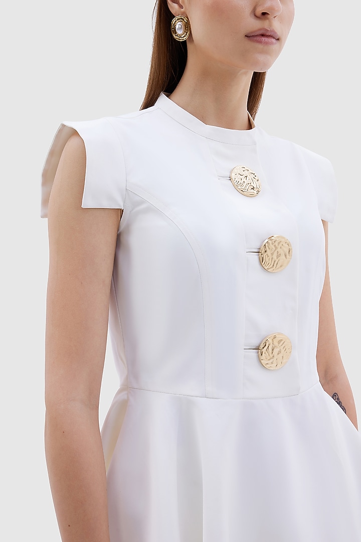 Ivory Terry Rayon Co-Ord Set by Notebook at Pernia's Pop Up Shop