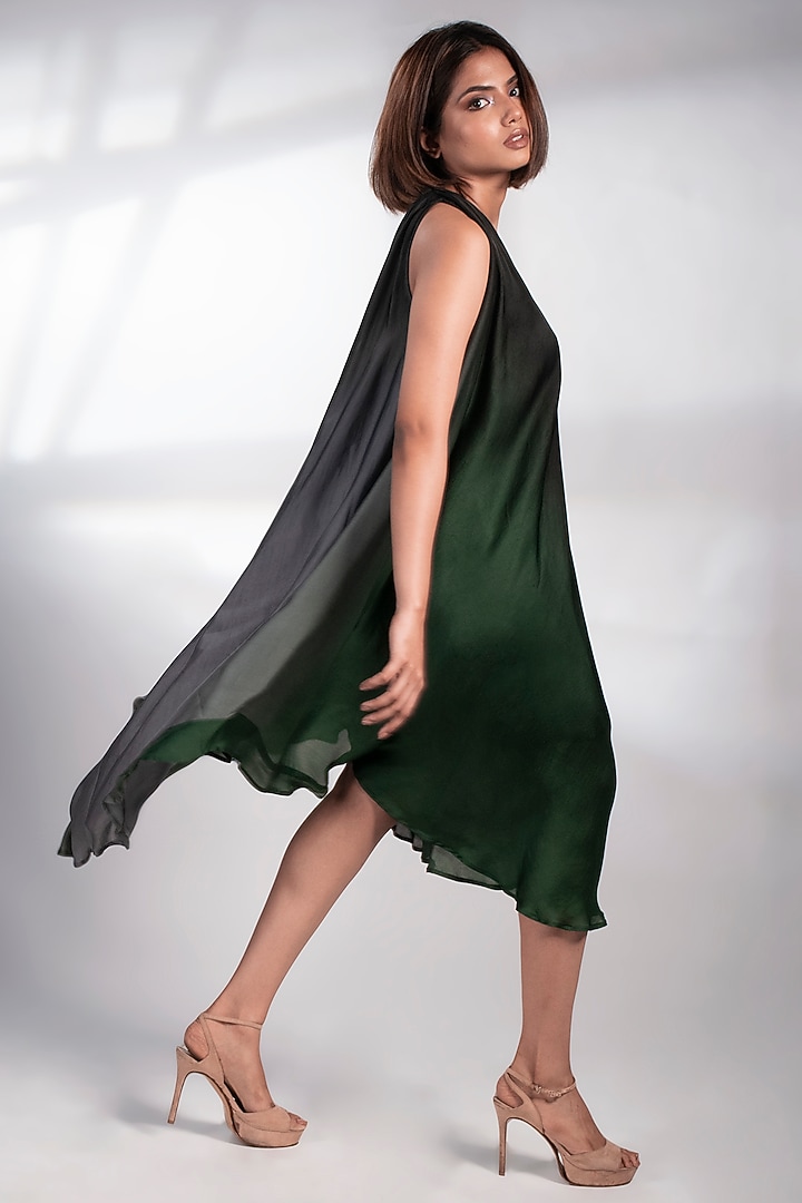 slim fit dress slacks Stunning Ombre Long Prom Dress with Lace Bodice
