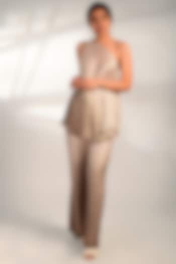 White & Grey Ombre Co-Ord Set by NOTSOSURE at Pernia's Pop Up Shop