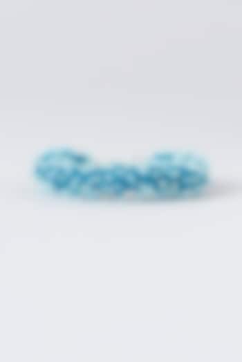 Turquoise Xillion Swarovski Crystal Bracelet by Nour