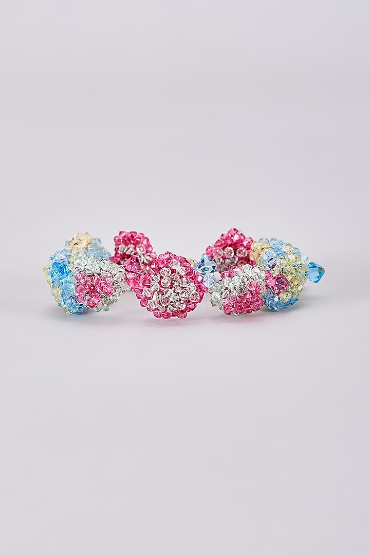 Multi-Colored Swarovski Crystal Bracelet by Nour