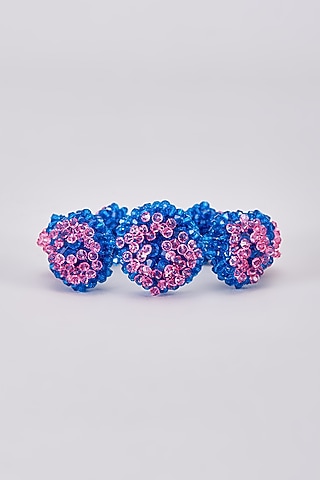 Blue Swarovski Crystal Bracelet by Nour