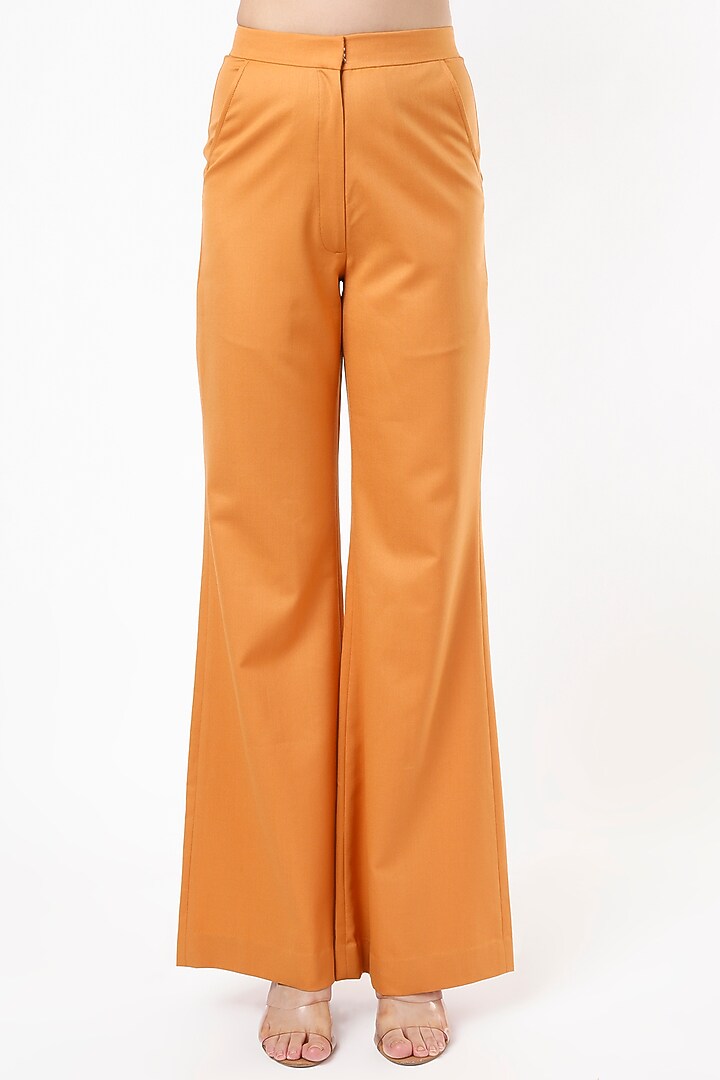Mustard Suiting Blazer Set by Nirmooha at Pernia's Pop Up Shop