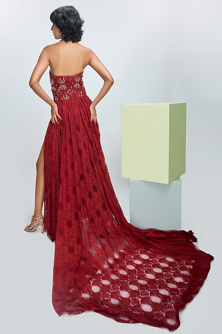 max studio evening dresses HELEN Mint Green Satin Asymmetric Maxi Evening Dress main image 1