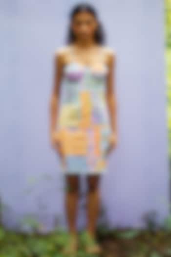 Multi-Colored Printed Dress by Nirmooha