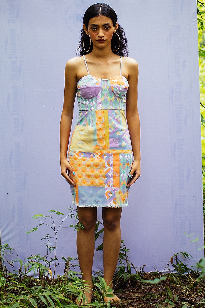 Multi-Colored Printed Dress by Nirmooha