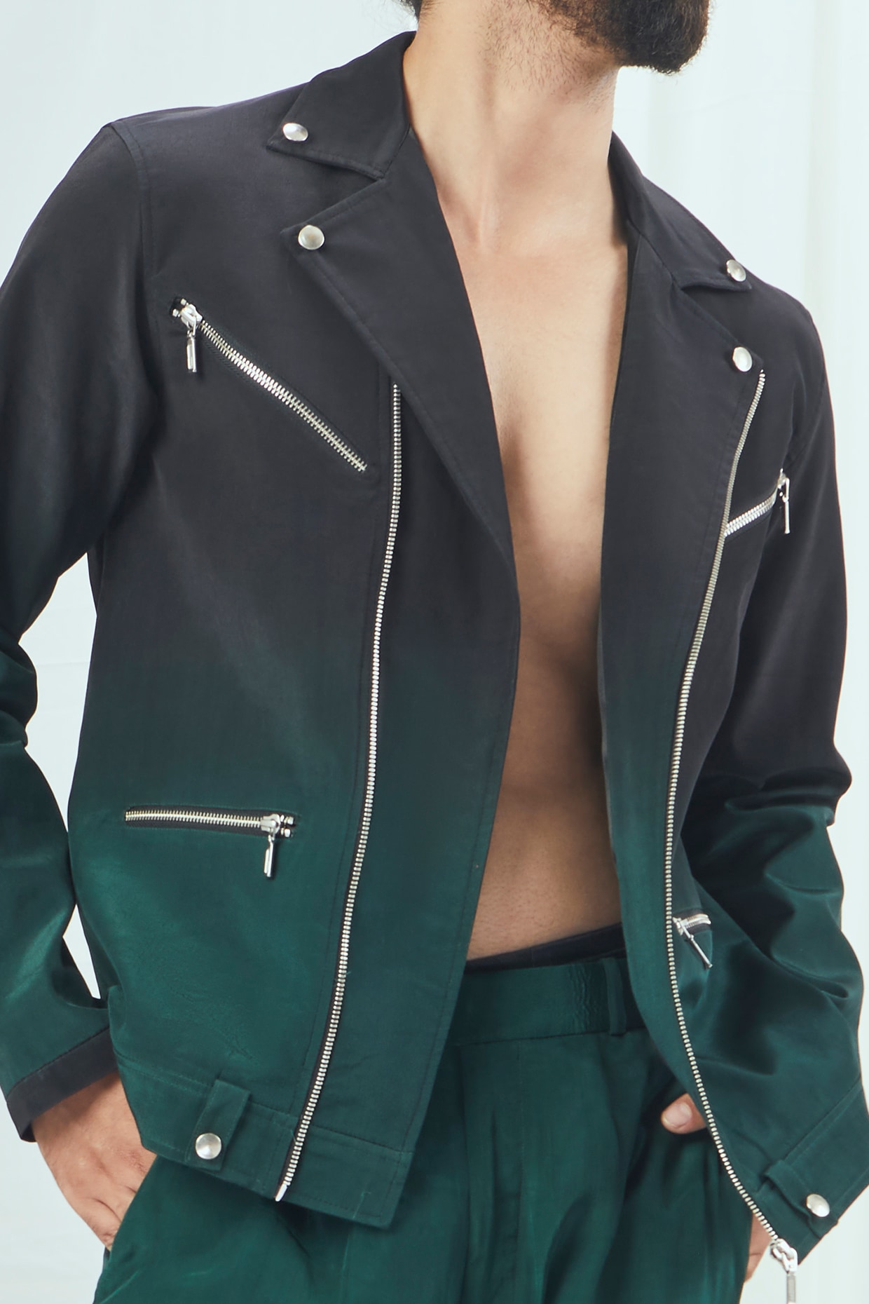 Emerald green mens clearance jacket