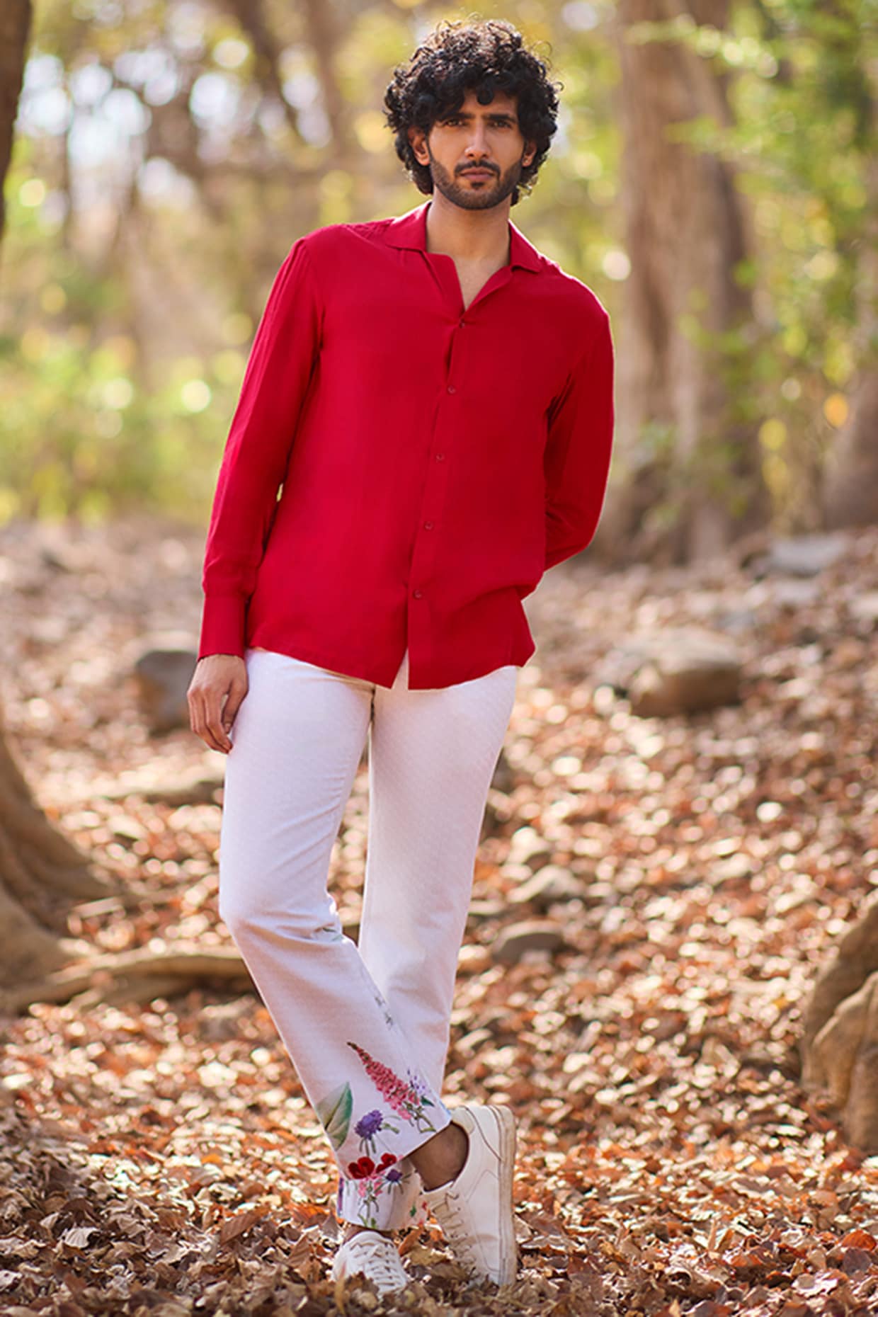 Buy Floral Pant for men Online from Indian Designers 2026
