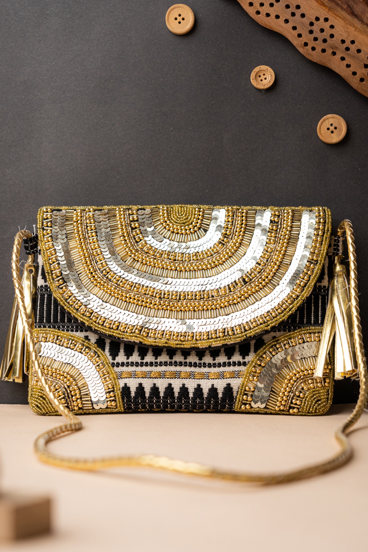 Nayaab by Sonia Silk Embellished Potli Bag | Accessories, Handbags, Potlis,  Bags, Gold, Silk, Pearls | Potli bags, Gold pearl, Embellished
