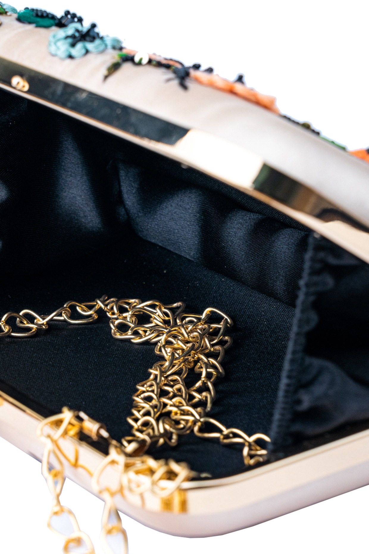 Black Color Women Evening Bag Luxury Wedding Party Purse Box Clutch Purse  Sequin | eBay