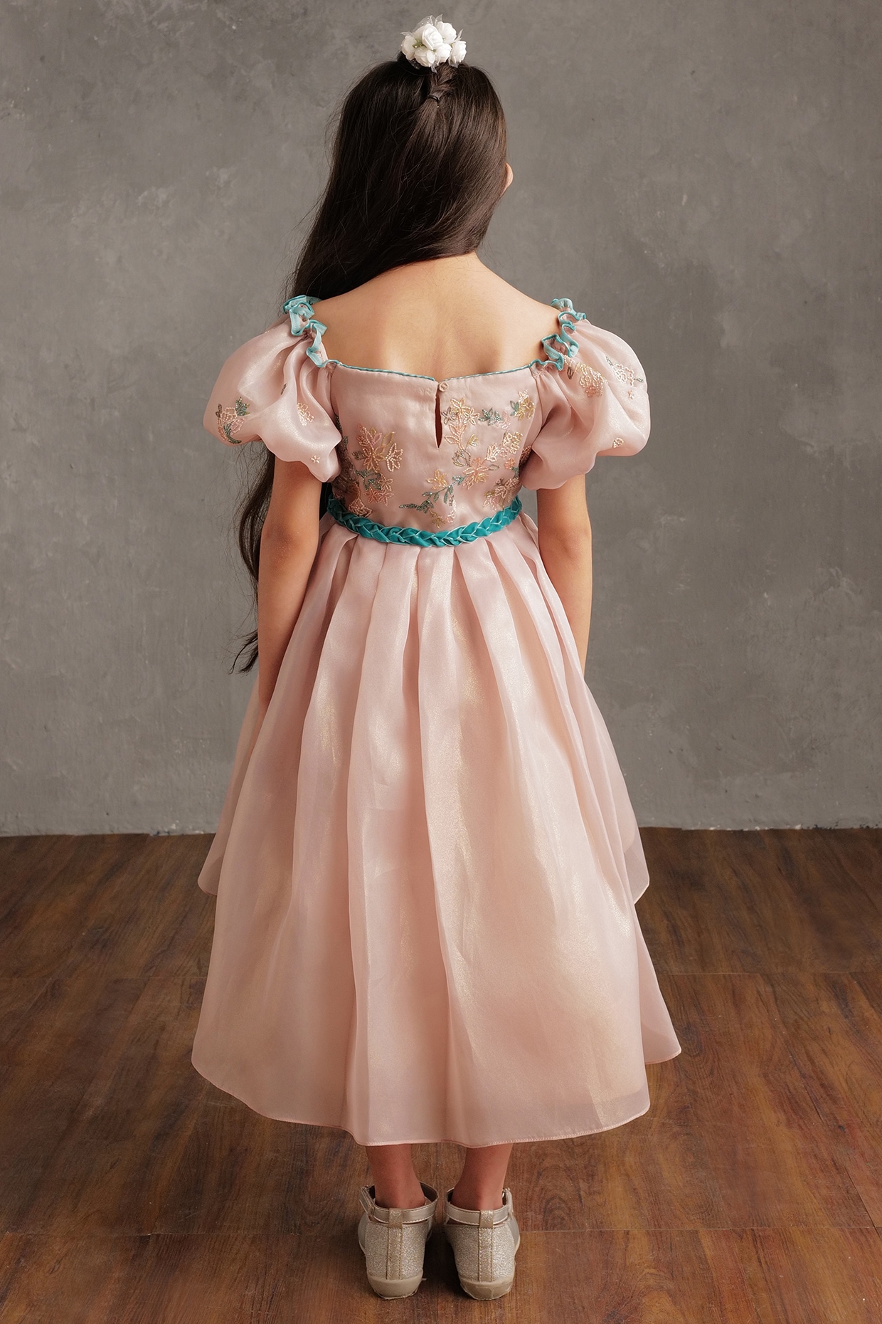 Blush pink hotsell kids dress