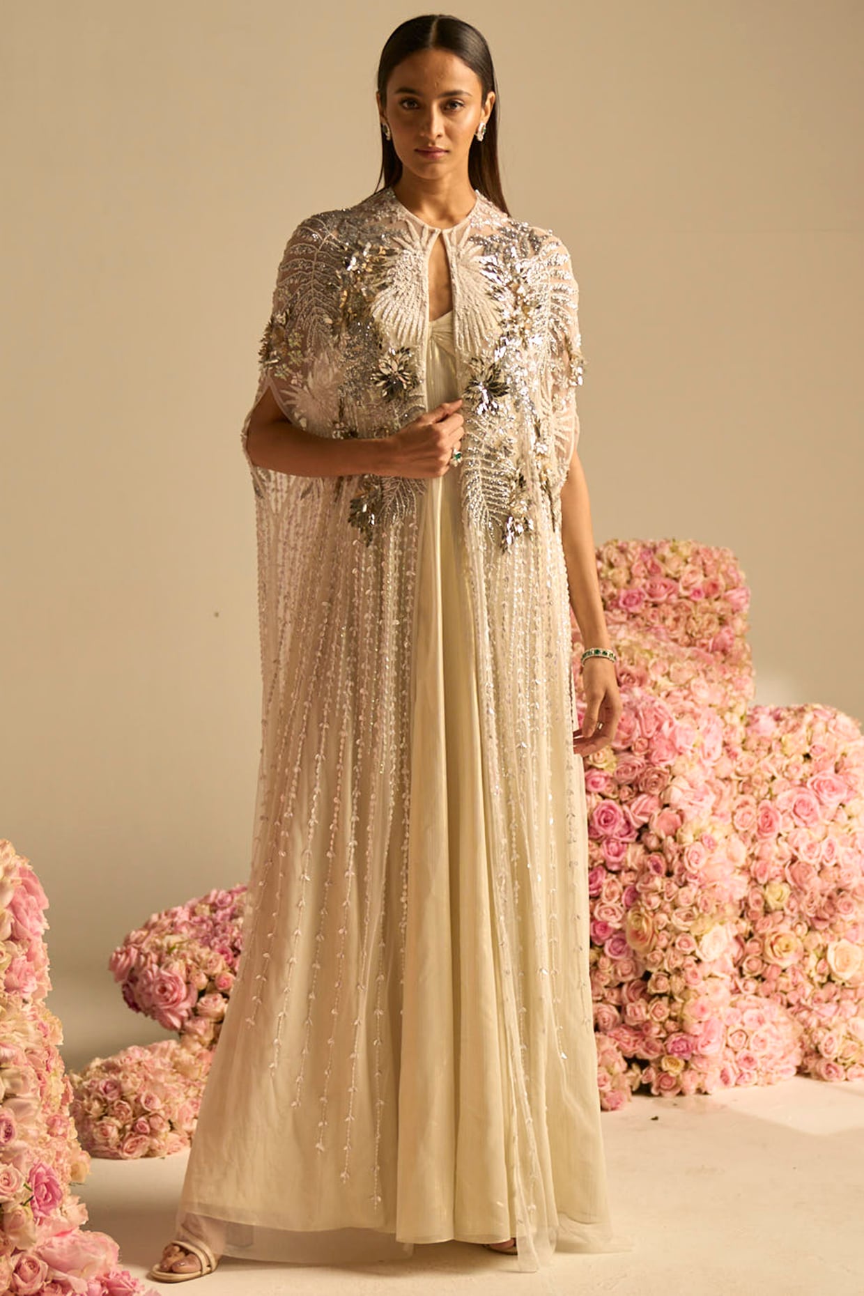 Satin Maxi Dress-Strapless Wedding Guest Dress-Prom Dress – Galisa Grace