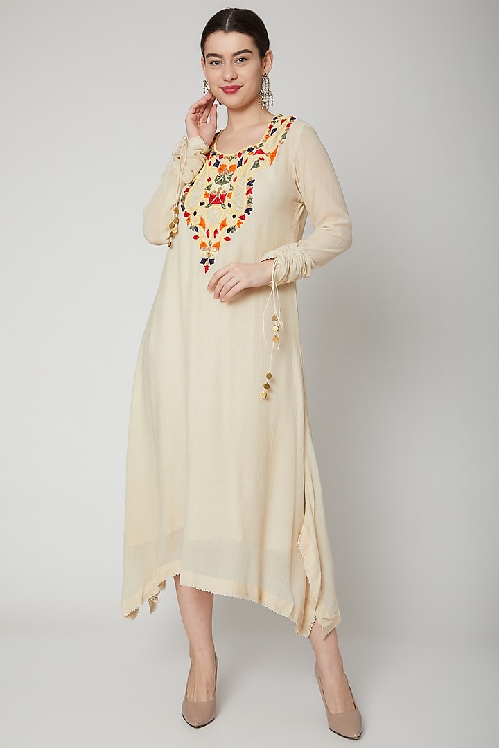 A-Line Kaftan Dress by Nadima Saqib