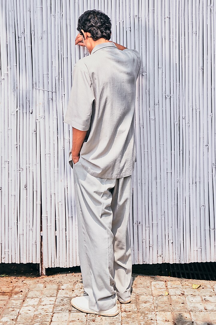 Grey Linen Co-Ord Set by Not So Couture at Pernia's Pop Up Shop