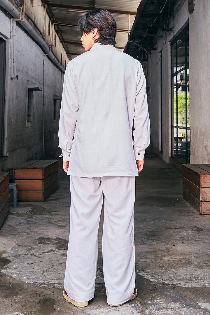 White Linen Wedding Shirt by Not So Couture at Pernia's Pop Up Shop